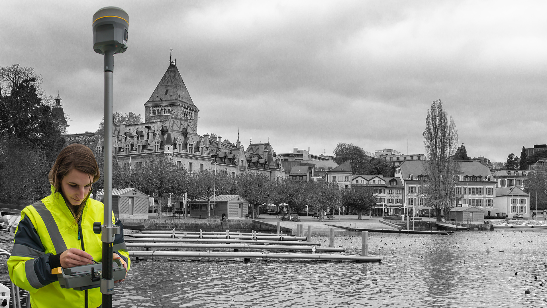 Systèmes combinés Théodolites et GNSS